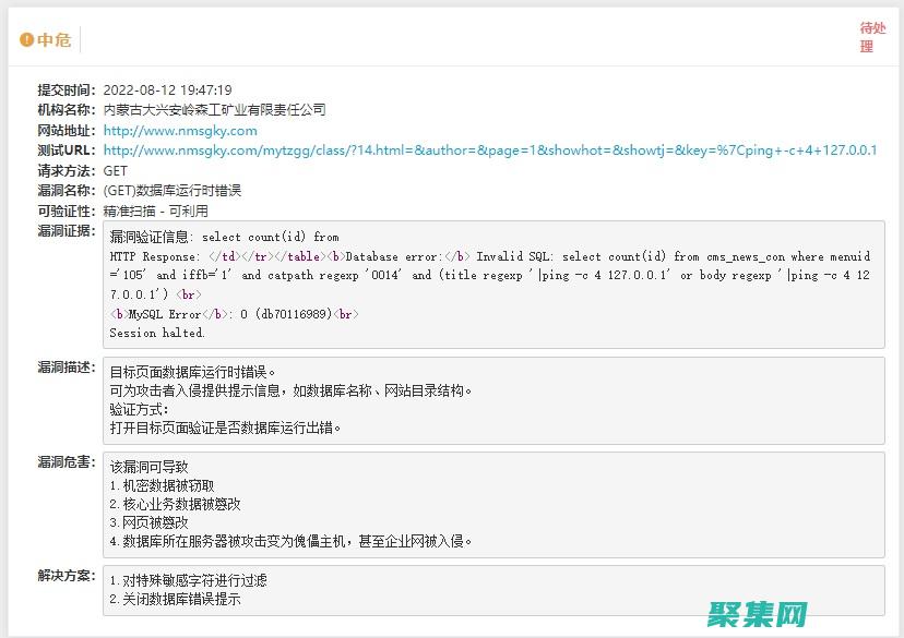 詳細的漏洞報告，提供易于理解的修復指南 (詳細的漏洞報告怎么寫)