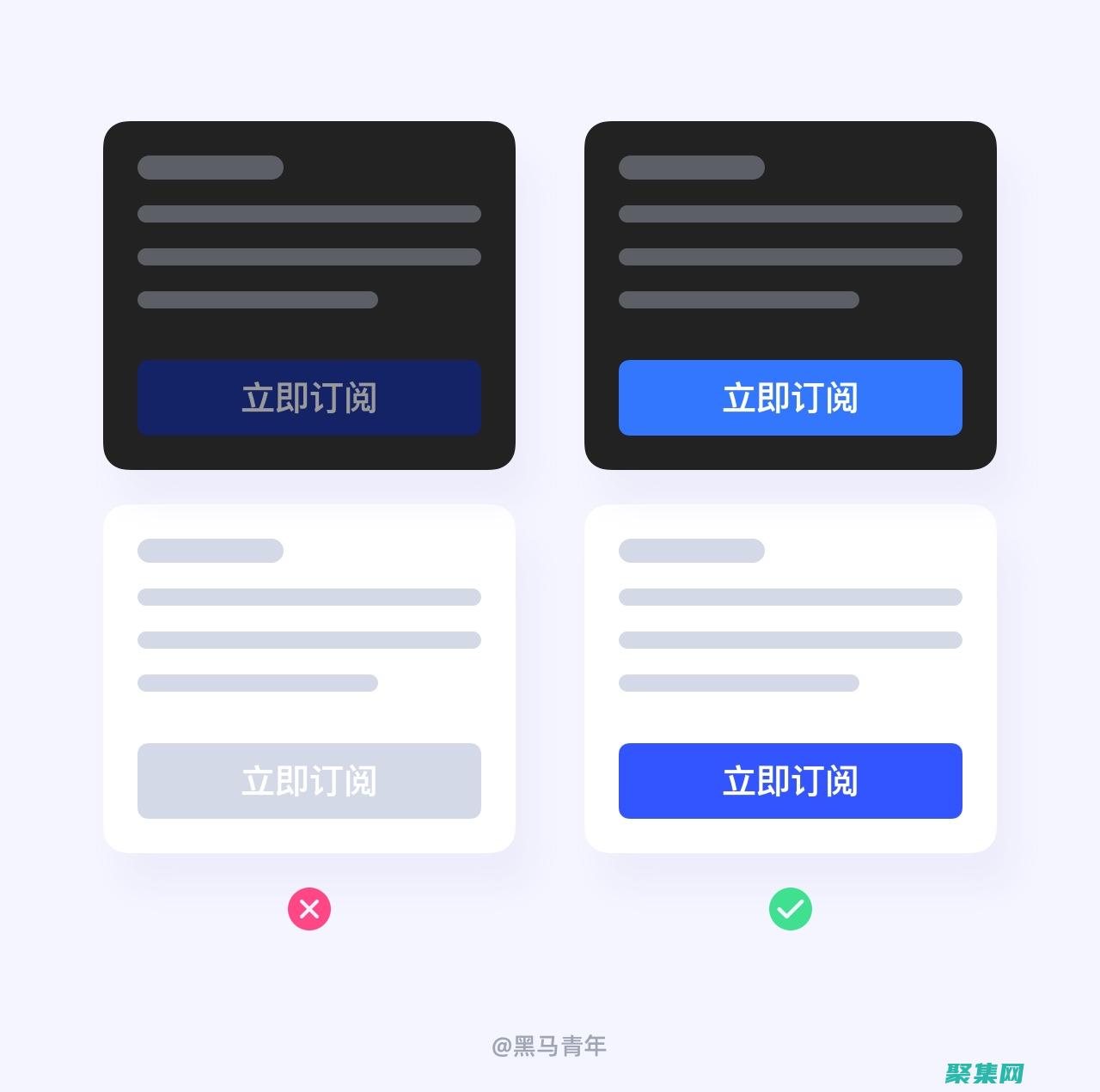 按鈕設計的原則